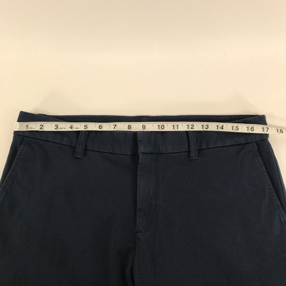 NEW Dickies Perfect Shape Straight Fit Pants Women's Size 12 Navy Blue Stretch - Picture 4 of 10